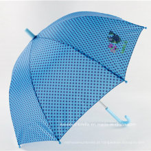 19 Polegadas Manual Open Straight Umbrella